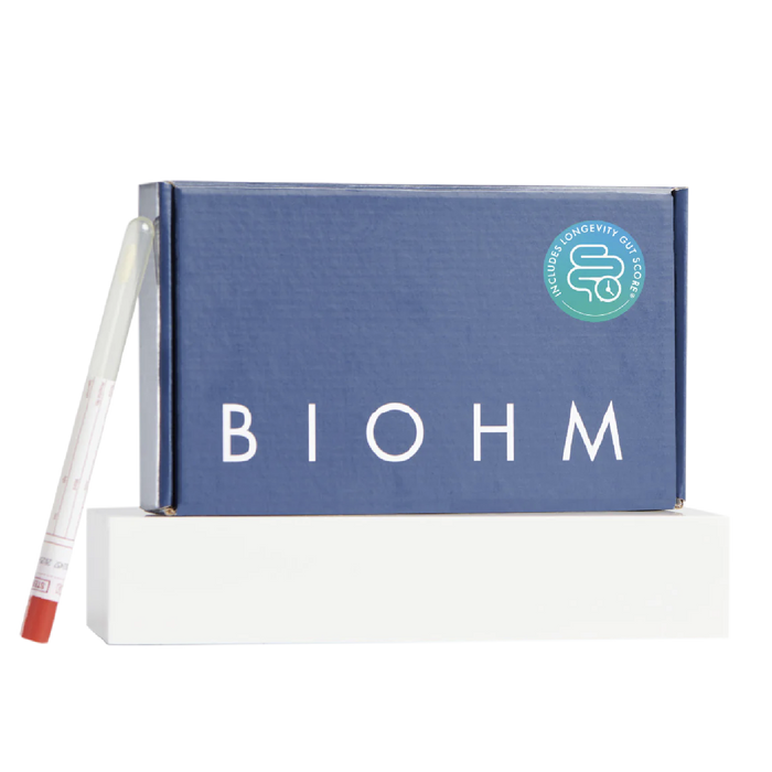 BIOHM Gut Test + Longevity Gut Score® Annual Subscription