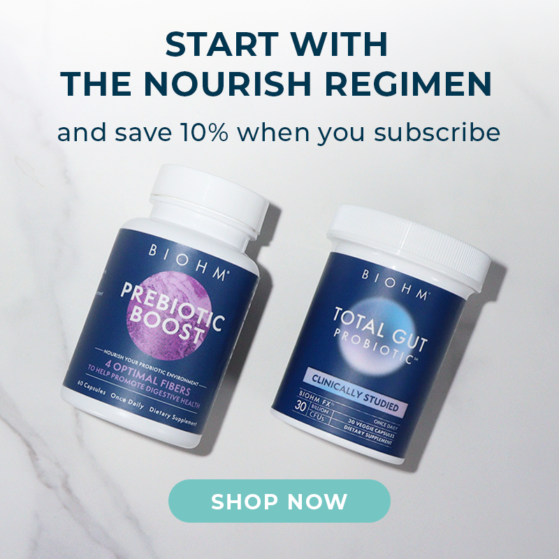 start with the nourish regimen